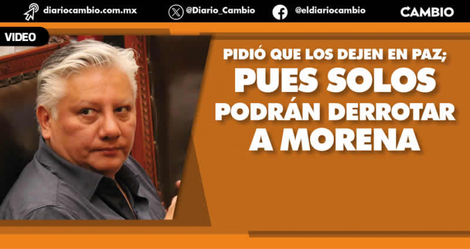 Fernando Morales fantasea y asegura que solo MC le ganará a Morena en 2024