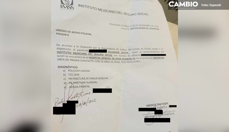 Nuevamente acusan de negligencia médica a la clínica 15 del IMSS en Tehuacán