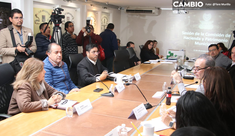 Aprueban por unanimidad en Comisiones la Ley de Ingresos del Ayuntamiento de Puebla 2024 (VIDEO)