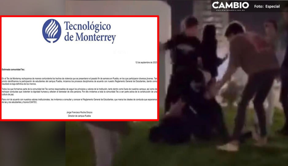 Estudiantes del Tec de Monterrey  también participaron en la golpiza de Neto ¡ya fueron expulsados!