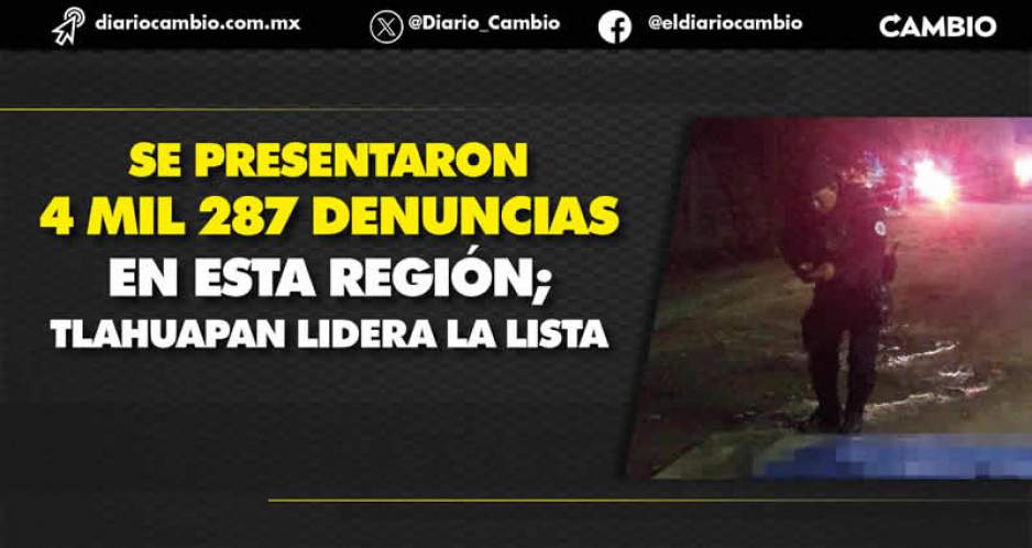 Tlahuapan, Texmelucan y Teotlalcingo los municipios donde hay mayor incremento en incidencia delictiva