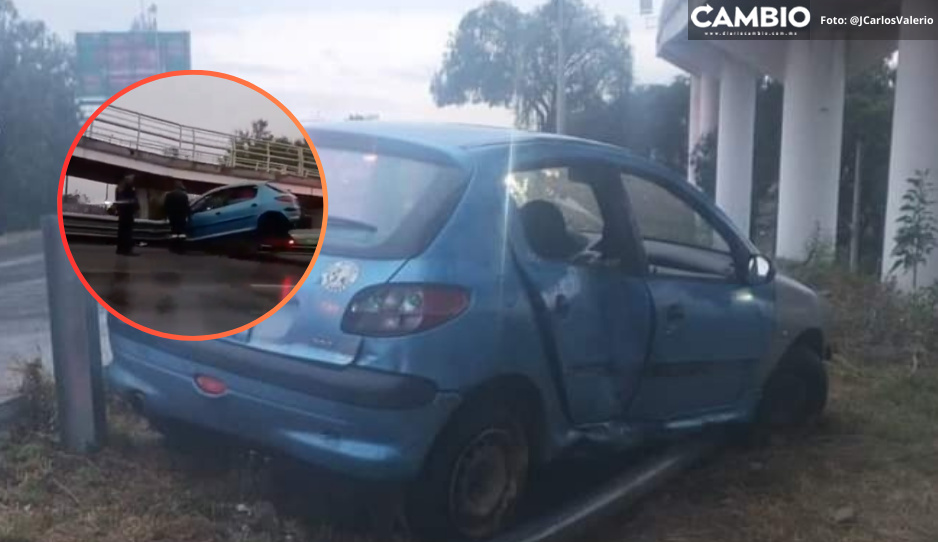 Lluvia provoca fuertes accidentes sobre Periférico Ecológico (VIDEO)