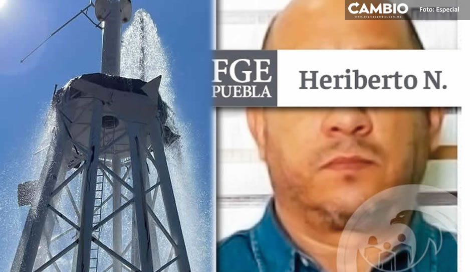 A un año del desplome del tanque elevado en Texmelucan, liberan a ex director de Protección Civil