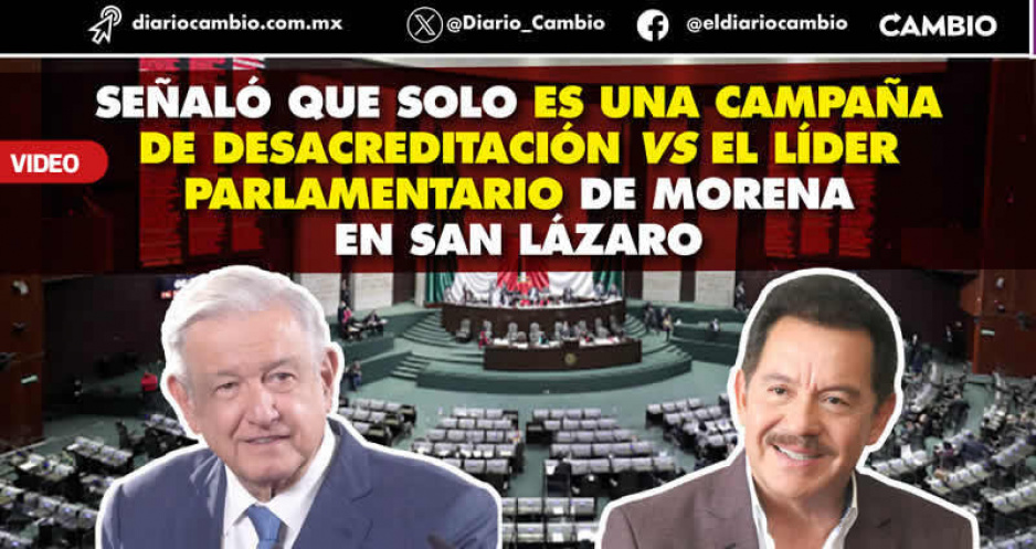 López Obrador defiende a Nacho Mier de insidias por espectaculares: hay que preguntar ¿de parte de quién?