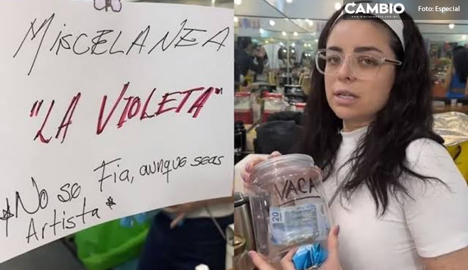 &quot;Un bisnesote&quot; Violeta Isfel vende dulces en los camerinos (VIDEO)