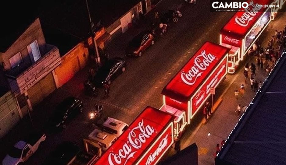 ¡Atención! Así será la ruta de la Caravana Coca-Cola 2023 en Puebla (VIDEO)