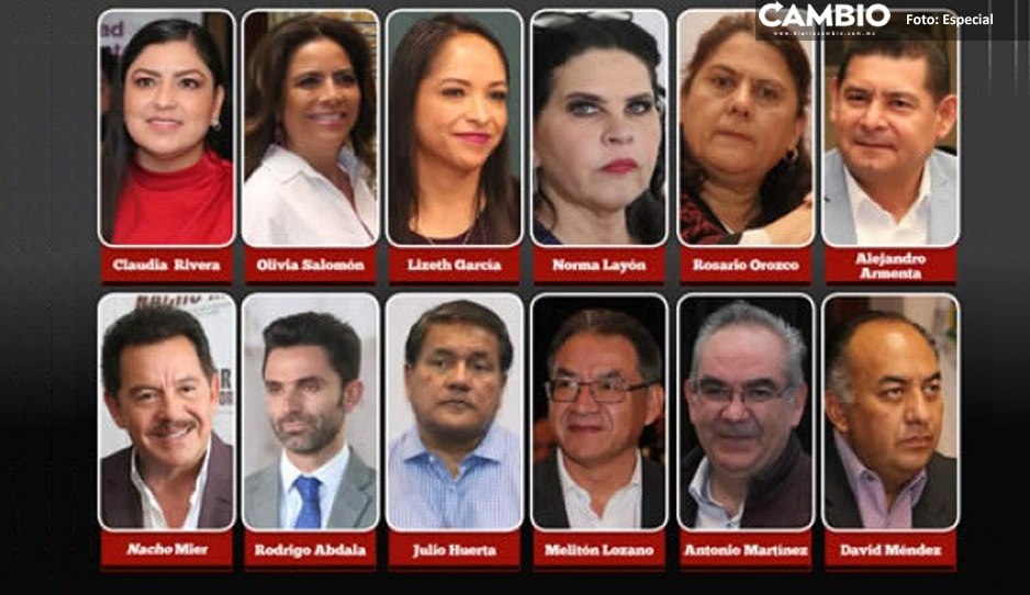 Se registraron 27 aspirantes en total para la gubernatura por Morena: 17 hombres y 10 mujeres
