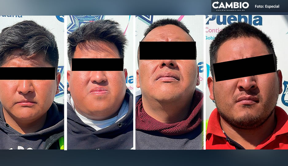 Por revoltosos e ir armados, detienen a cuatro jóvenes en Parque Industrial Puebla 2000 (VIDEO)