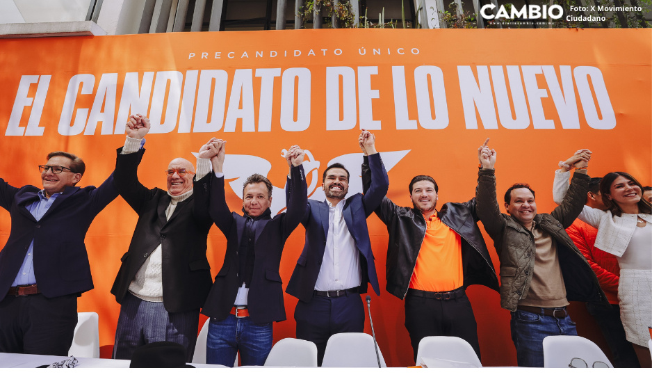 Jorge Álvarez Máynez se registra como candidato presidencial por MC