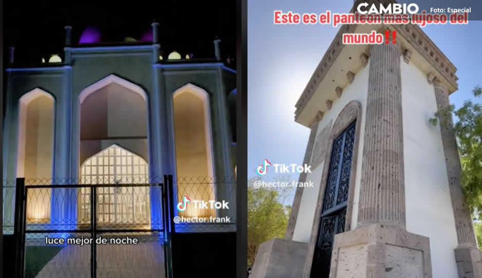 ¡Tumbas hasta con aire acondicionado! Este es el panteón más lujoso del