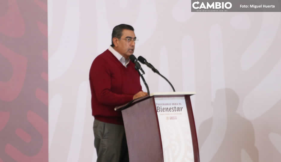 Los recursos rinden si se invierten en el pueblo, asegura Sergio Salomón durante gira por Atlixco