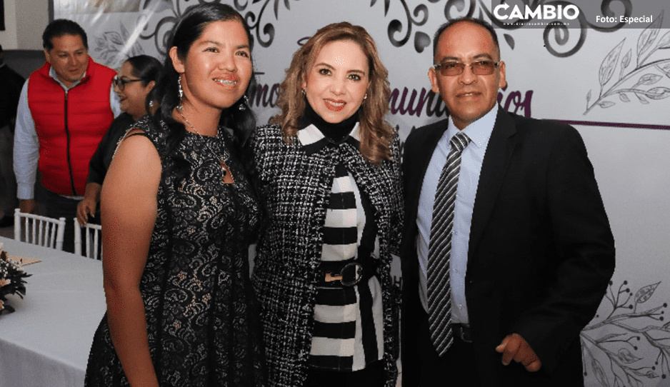 Celebra Paola Angon bodas colectivas, en el marco del día del amor y la amistad