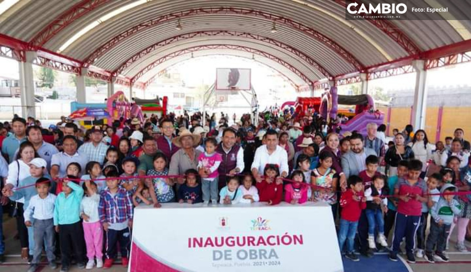 Pepe Huerta encabeza rehabilitación de &quot;El Auditorio&quot; en Tepeaca