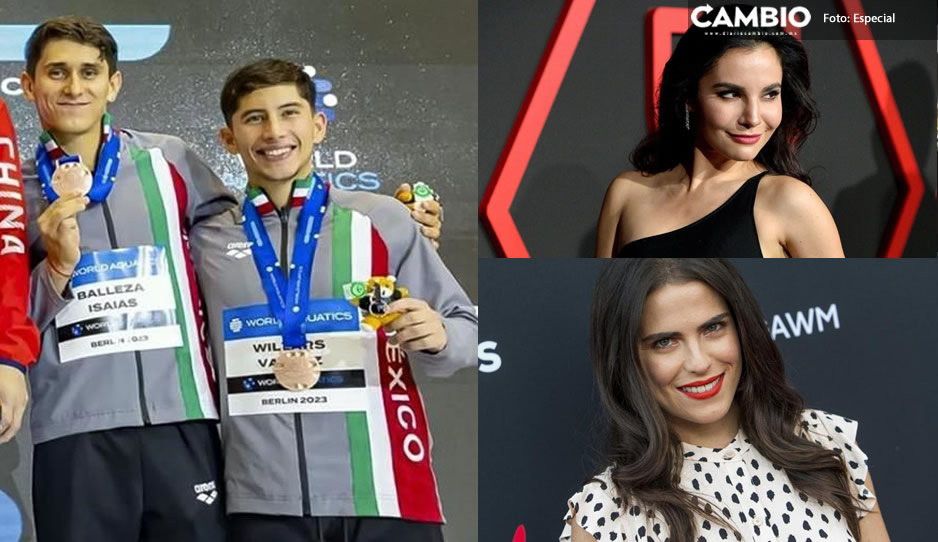 Martha Higareda y Karla Souza patrocinan a clavidistas mexicanos ante falta de apoyo de la Conade