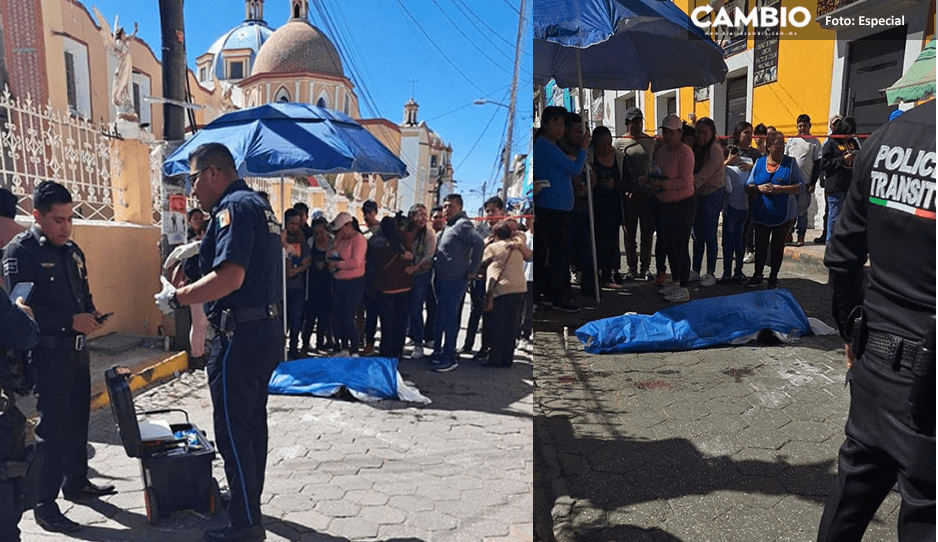 Motociclista atropella y mata a abuelito en calles de Amozoc