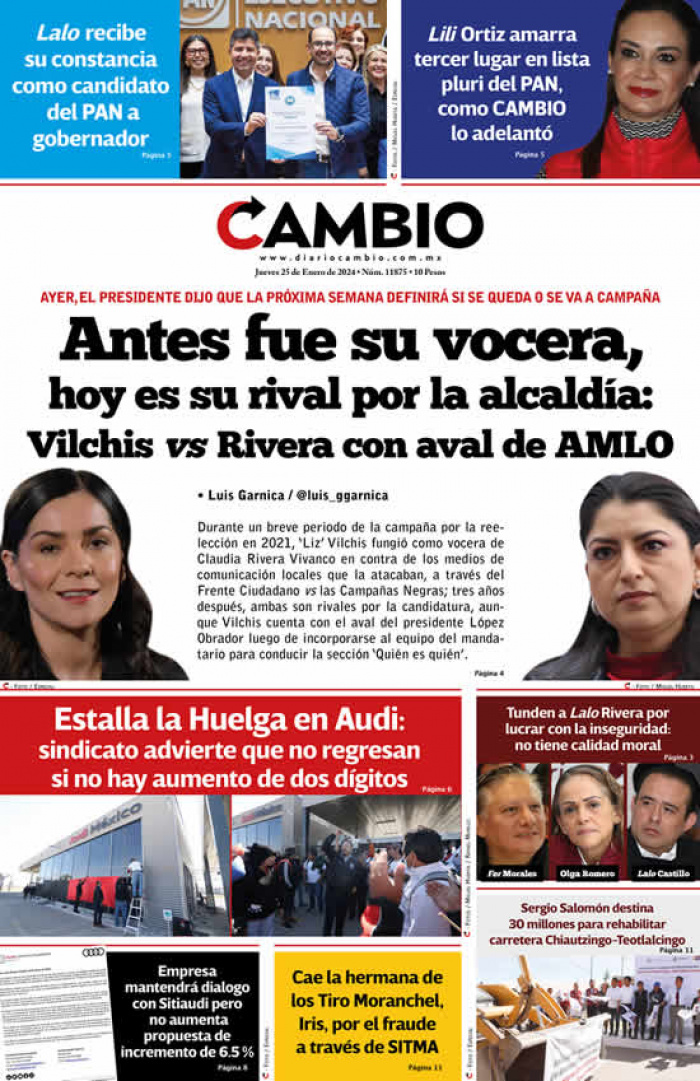 Antes fue su vocera, hoy es su rival por la alcaldía: Vilchis vs Rivera con aval de AMLO