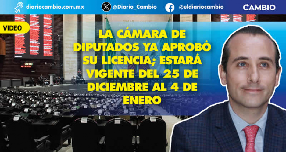 Riestra da primer paso: solicita licencia como diputado para buscar la alcaldía