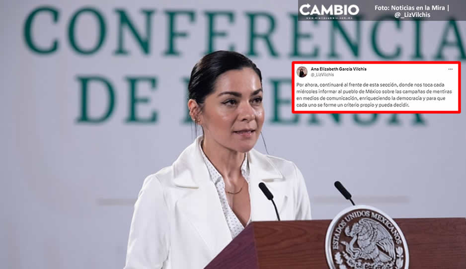 Agradece Liz Vilchis respaldo tras declinar a ir por la alcaldía de Puebla