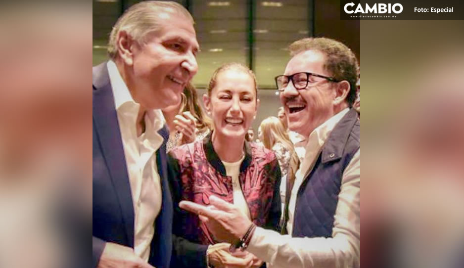 Adán y Nacho Mier suman sus estructuras con Sheinbaum y gritan: ¡unidad, unidad! (VIDEO)
