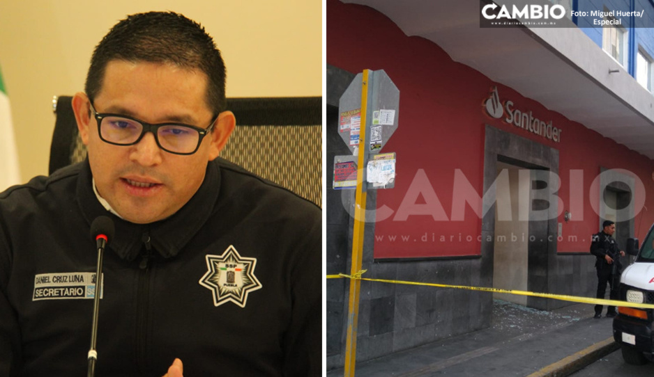 Confirma SSP atraco a cuentahabiente de Santander en Texmelucan: “Llegaron directo con él” (VIDEO)
