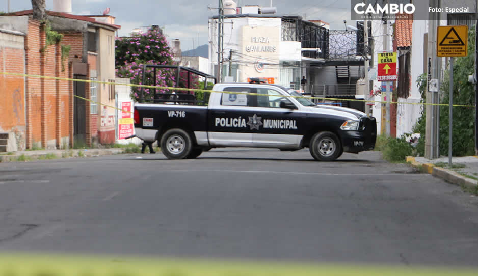 En ataque directo, matan a hombre de 15 balazos en Acajete