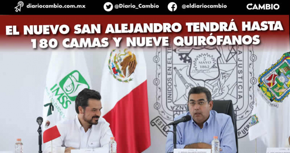 Sergio Salomón y Zoé Robledo avanzan con la adhesión del IMSS-Bienestar en Puebla