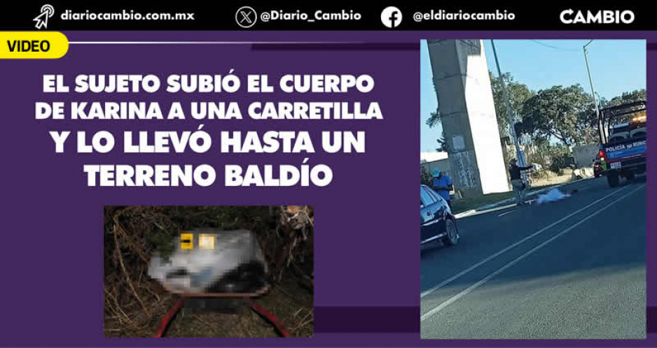 Edgar Ulises degolló a su ex novia Karina con un cuchillo y luego se tiró de un puente