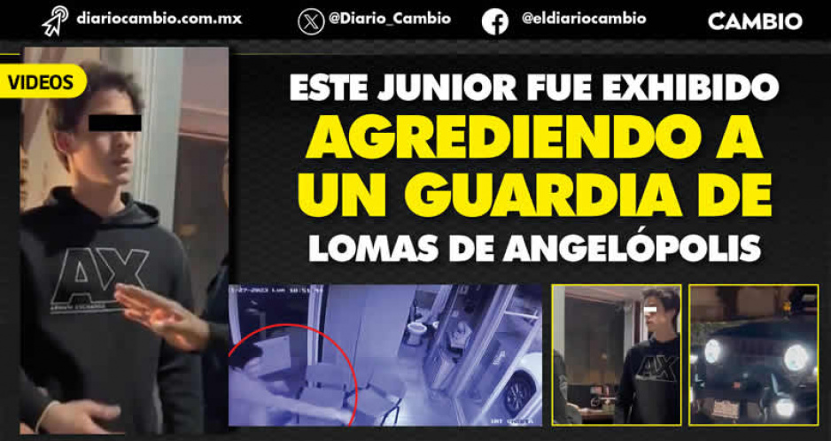 Otro mirrey golpeador en Puebla causa indignación: Patricio agredió a un guardia y lo mandó al hospital