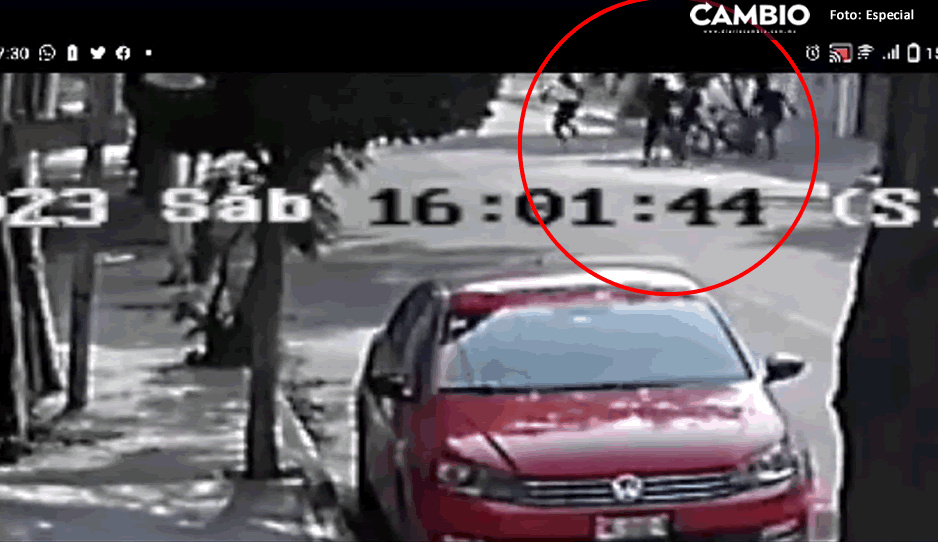 VIDEO: Así delincuentes atracaron y golpearon a pareja en Tehuacán