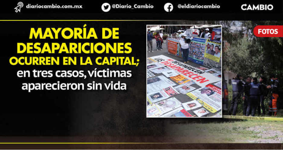 Van 30 desaparecidos en Puebla en 2023, siguen sin localizar a 5 menores de edad