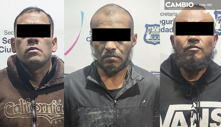 Detienen a tres delincuentes por robar 70 metros de cable en La Hacienda (VIDEO)