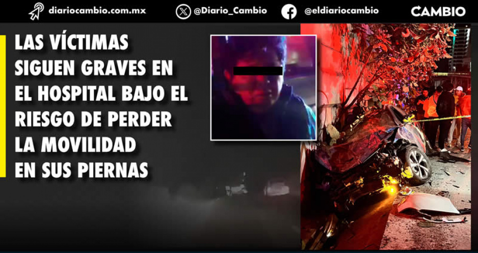 ‘El Wero’ sigue detenido tras chocar un UBER y dejar graves a madre e hija