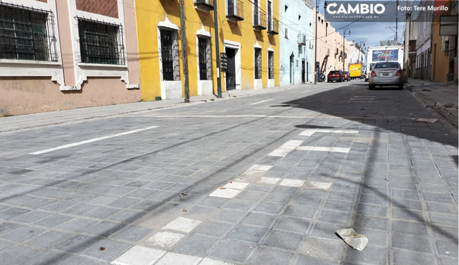¡Habrá más parquímetros! Ahora estarán en la 16 Oriente del Centro Histórico (FOTOS)