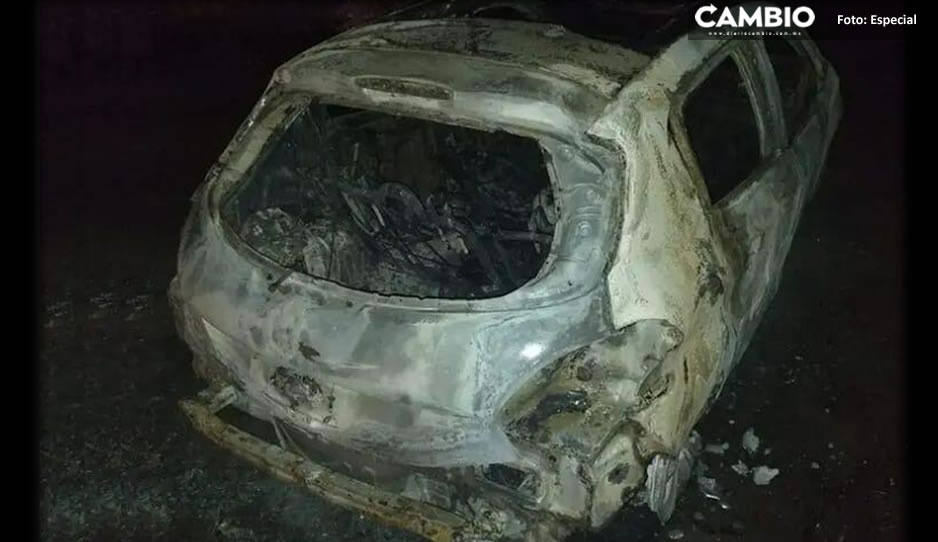 Masacre en Jolalpan: Calcinan dos autos con seis cuerpos en su interior