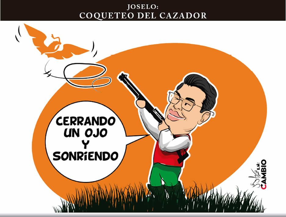MONERO JOSELO: COQUETEO DEL CAZADOR