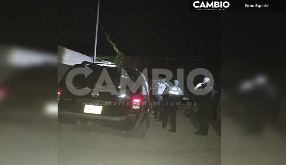 ¡Hasta con helicóptero! Se registra una persecución y balacera en Amozoc (VIDEO)