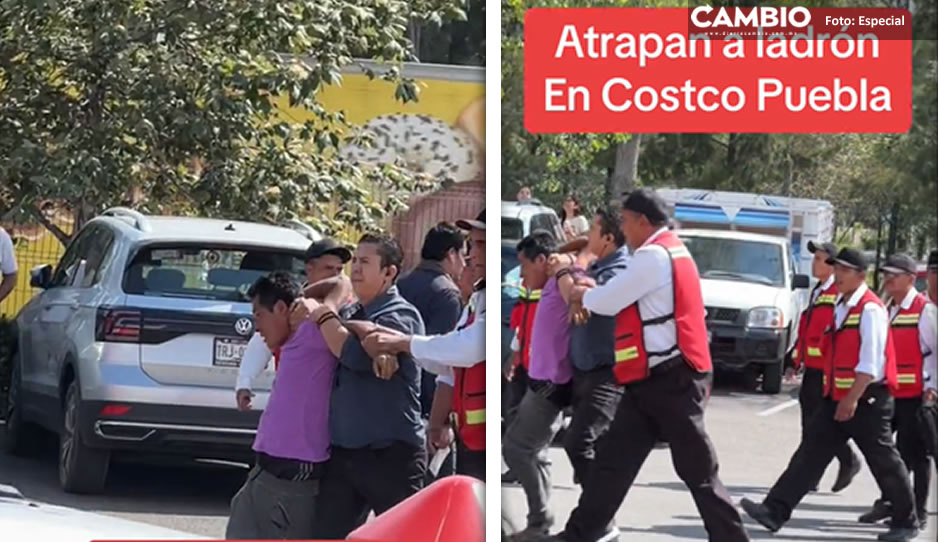 Atrapan a ladrón de Costco en Puebla ¡y no fue por los pasteles! (VIDEO)