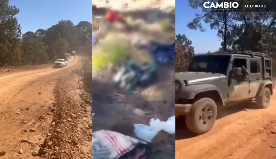 Difunden VIDEOS de la masacre que dejó 17 sicarios muertos en Guerrero