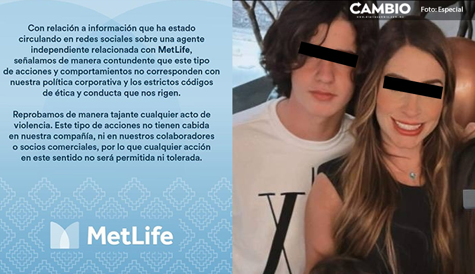 MetLife se deslinda de la mamá golpeadora del &#039;Mirrey&#039; Patricio N.