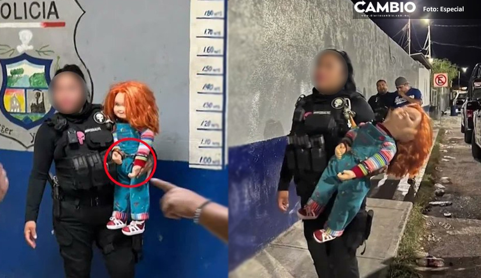¡Cosas que solo pasan en México! Detienen a “Chucky” por atemorizar personas en Monclova