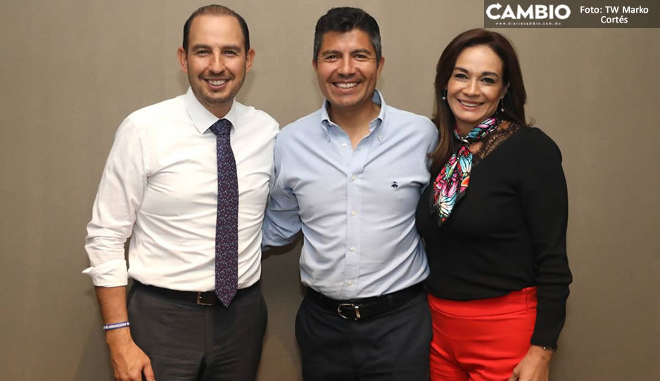 Marko Cortés destapa a Lalo Rivera como el próximo aspirante a gobernador de Puebla
