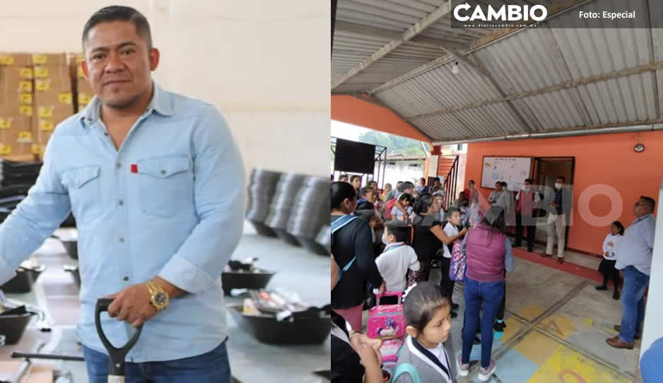 Acusan a edil de Zapotitlán de disparar ebrio contra una primaria (VIDEO)