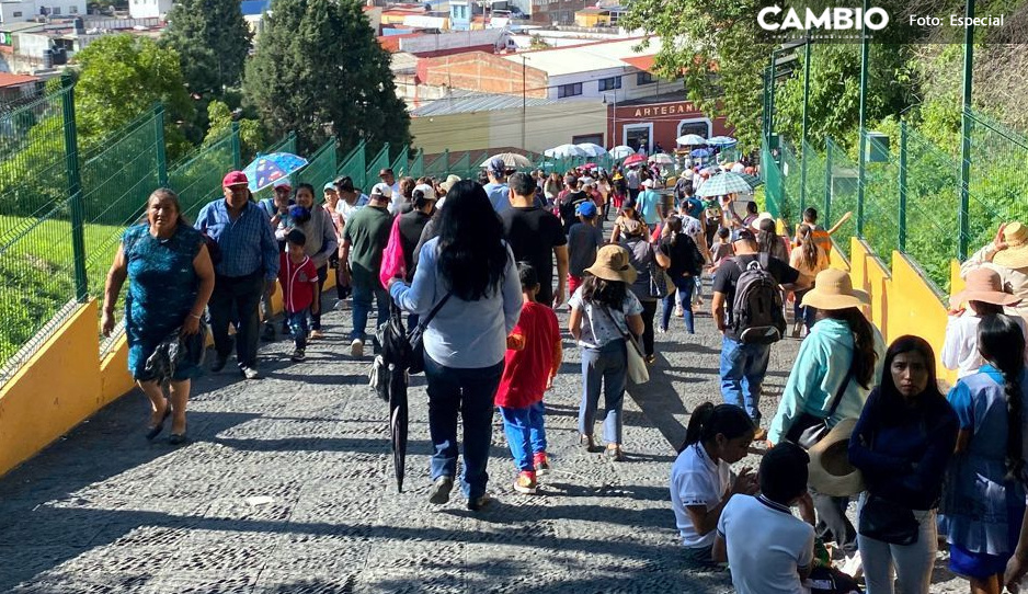 Rampa del Santuario de la Virgen de los Remedios en riesgo de hundimiento