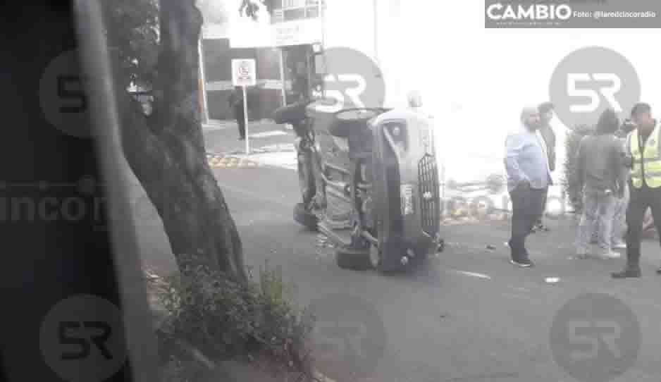 ¡Mañana de accidentes! Se registran dos choques en Periférico Ecológico y en Valsequillo