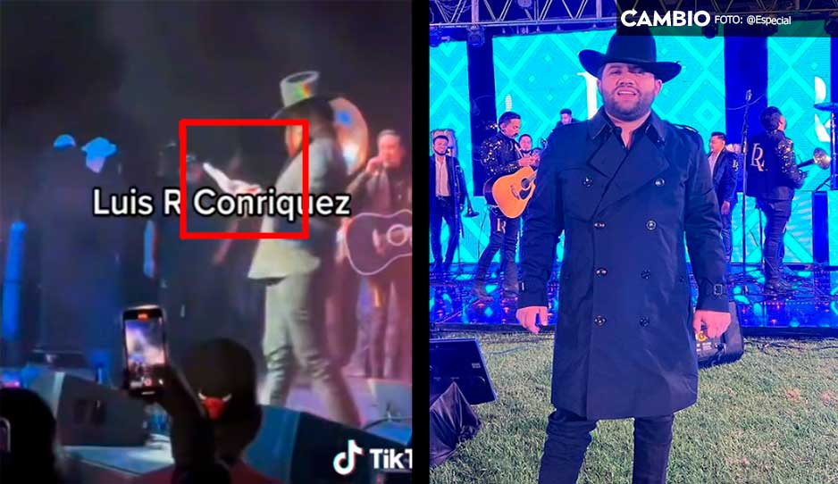 ¡A lo Chalino Sánchez! Cantante de narcocorridos recibe extraña carta en el escenario