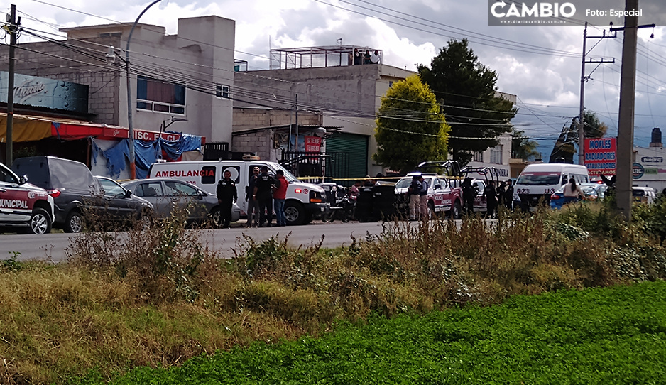 Frustran intento de secuestro en Texmelucan, hay dos detenidos (VIDEO)