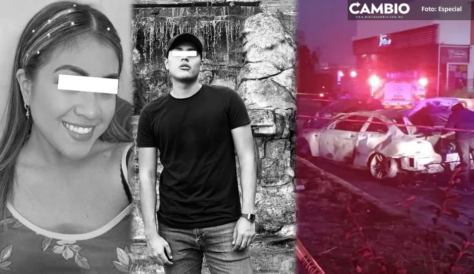 Identifican a los hermanos Mariela y Luis Herrerías como los jóvenes calcinados en la Vía Atlixcáyotl