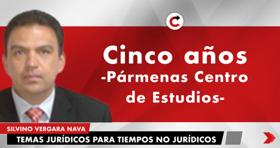 Cinco años -Pármenas Centro de Estudios-