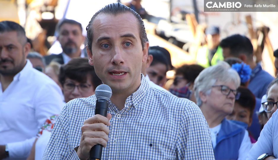 Por saturación de pacientes en el IMSS, Mario Riestra pide acelerar construcción de hospital en Amozoc