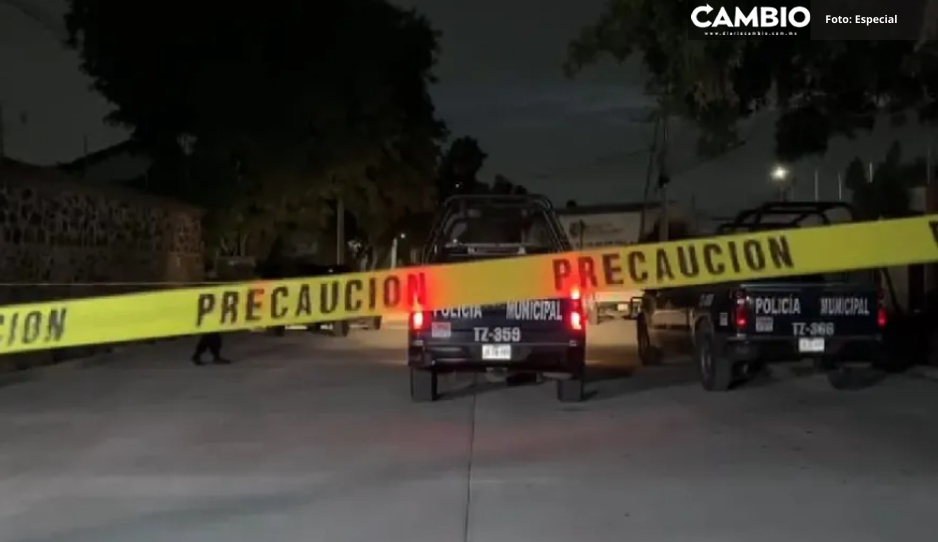 Asaltantes asesinan a hombre que pretendía comprar un auto por redes en Moyotzingo